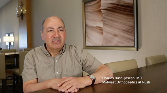 Watch Charles Bush-Joseph, MD discuss the value of belonging to The OrthoForum